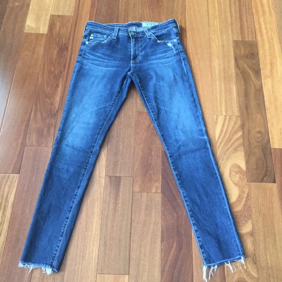 AG The Raw Hem Ankle Skinny Jean - Picture 8 of 9